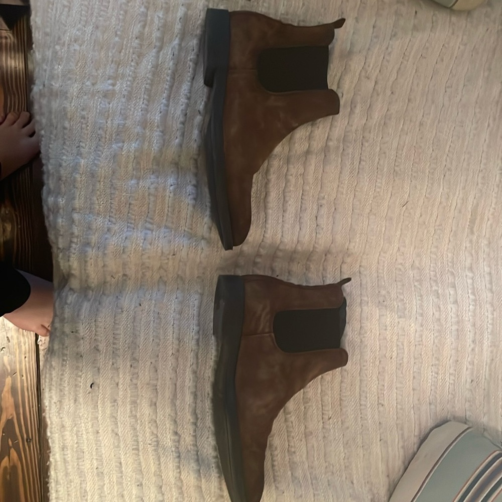 To Boot New York suede Chelsea boots. Barely worn.